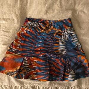 Dona Jo Colorful Pickleball Tennis Skirt Skort Pockets Compression Shorts